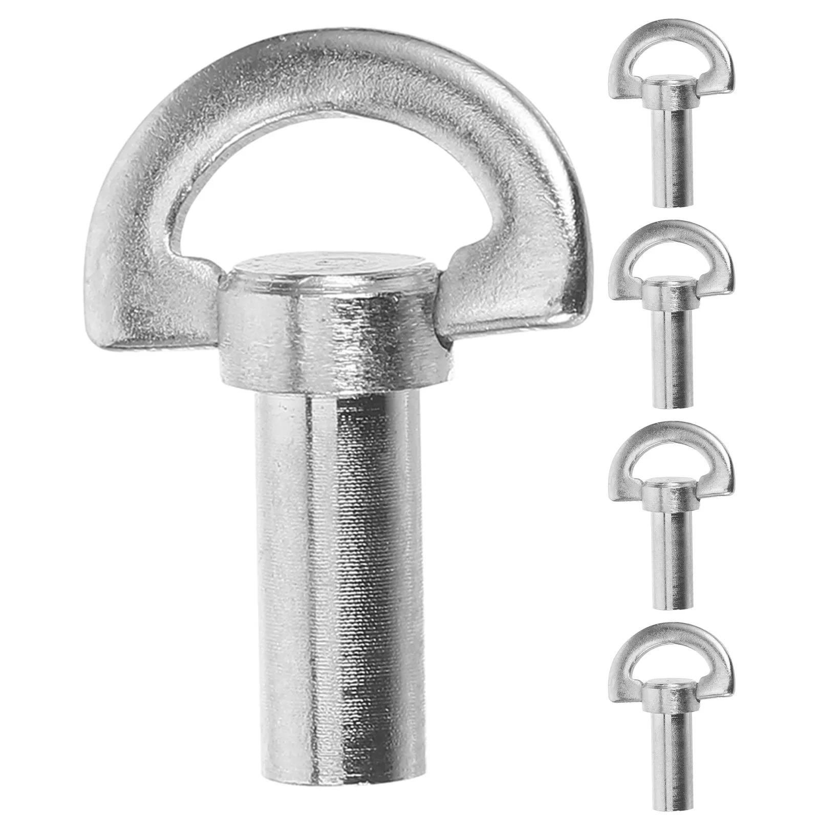 

5Pcs Music Box Winding Key Replacement 0.7 Inch M2.6 Metal Winder Handle for Clockwork Mechanism DIY Repair Parts