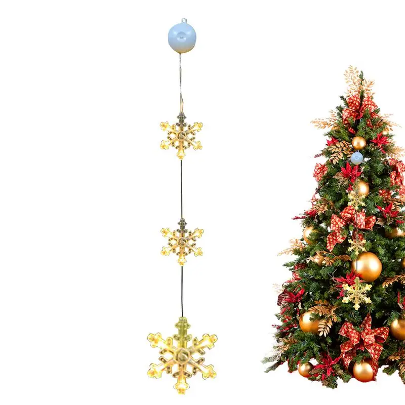 

Christmas Window Lights LED Hang Lights For Christmas Window Portable LED Window Hang Decor For Christmas Trees Walls Mantels
