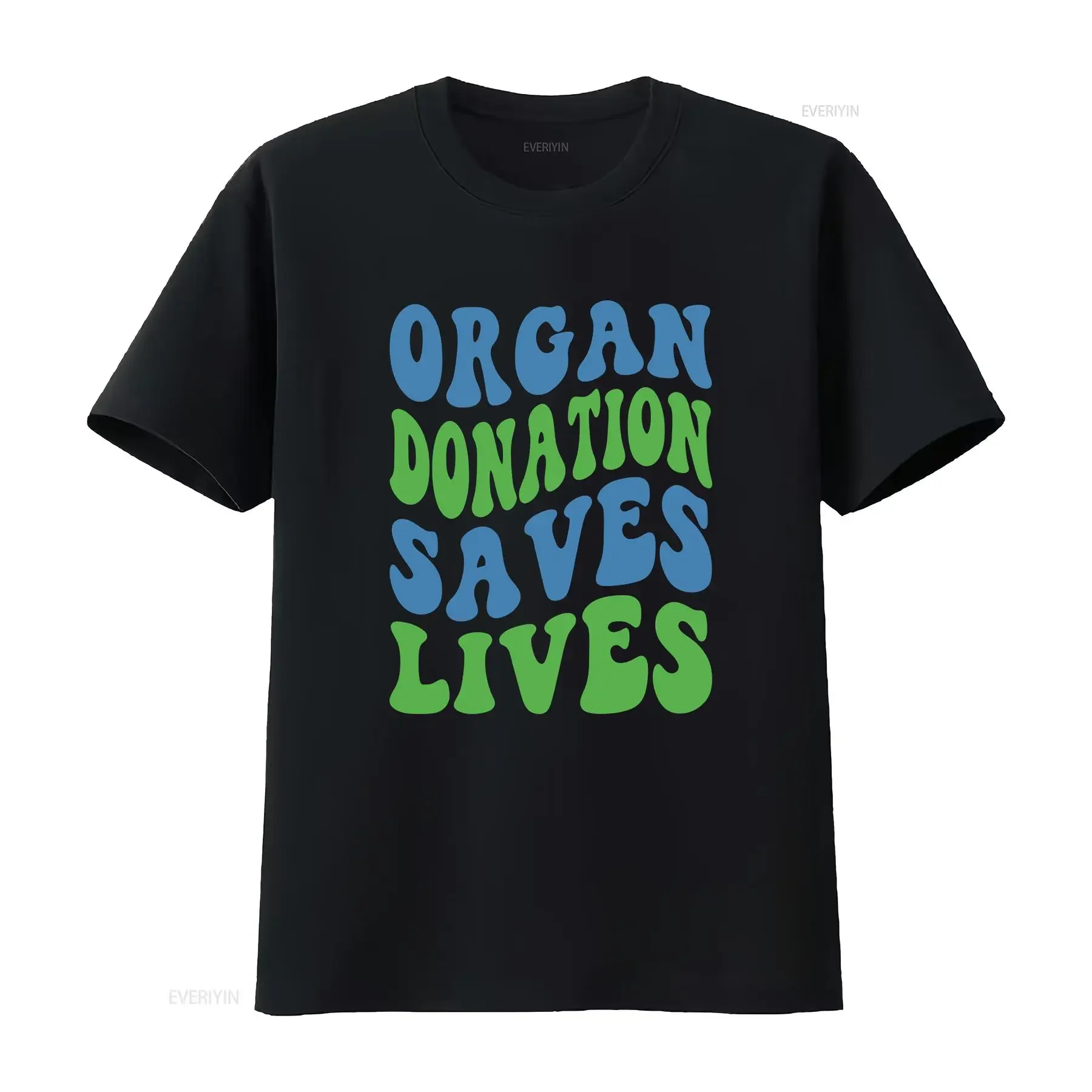 Organ Donation Saves Lives T Shirt Transplant Awareness Donor Recipient Donors Save A Life vintage Washed Stretched Casual