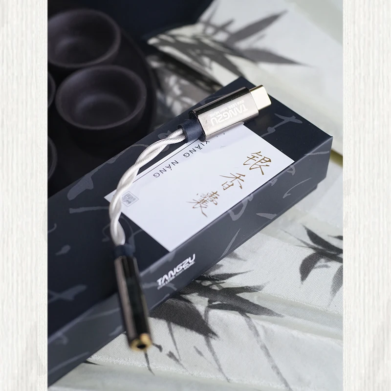 تانغزو يين شيانغ نانغ USB DAC APM مضخم ضوت سماعات الأذن SPV4040 فك رقاقة نوع-C إلى 3.5 مللي متر محول الصوت PCM384Khz/32bit