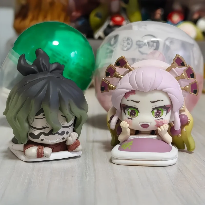 متوفر في المخزون اليابان Stasto الأصلي شيطان Slaye Rui Daki Gyutaro Akaza Ju No Kata لون جديد قوس Gashapon Pvc أنيمي الشكل اللعب الهدايا #5