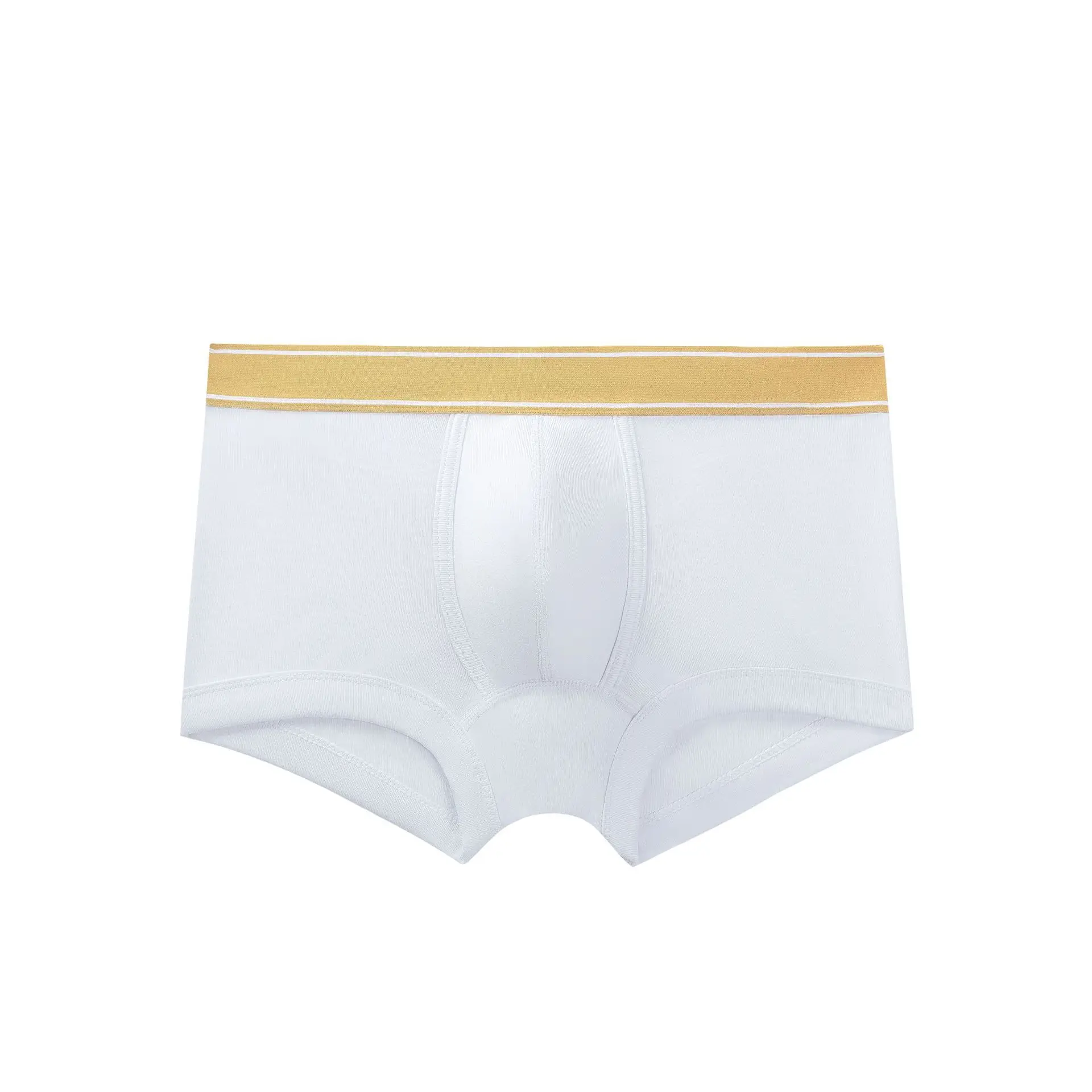 

Men's Cotton Boxer Briefs, Low Waist Sexy Breathable Sport Underwear For Young Men Trendy Daily Shorts