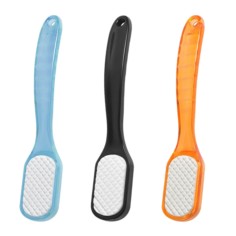 

3Pcs Foot Callus Remover Double-Sided Foot File Ergonomic Handheld Pedicure Tool Dead Skin File Exfoliating Dead Skin Remover