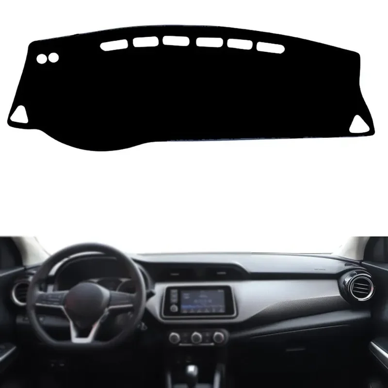 

For Nissan Kicks 2016-2020 Dashboard Cover Central Control Panel Light Protection Mat