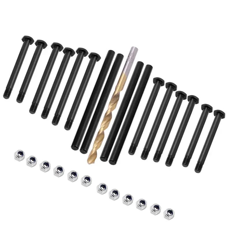 ชุดอัพเกรดระบบกันสะเทือนหน้าและหลังแบบแข็ง A71Z พร้อมชุดล็อค A-PIN สำหรับรถบังคับวิทยุ TRAXXAS 1/8 6S Big Mouse Small X