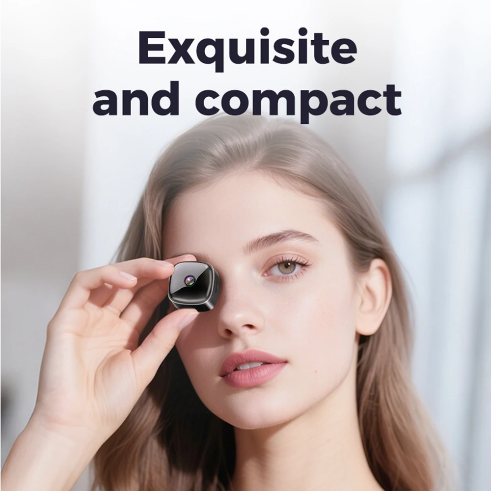 كاميرا صغيرة عالية الدقة واي فاي مراقبة لاسلكية حماية الأمن 360 ° دوران مراقبة عن بعد كاميرات الفيديو مراقبة الفيديو المنزل الذكي #5