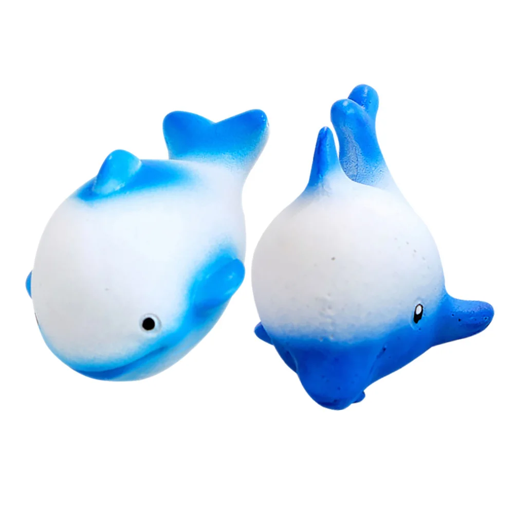 

2Pcs Miniature Whale Resin Marine Animals Aquarium Decoration Micro Landscape Fish Tank Ornament Ocean Sea Animal Decor
