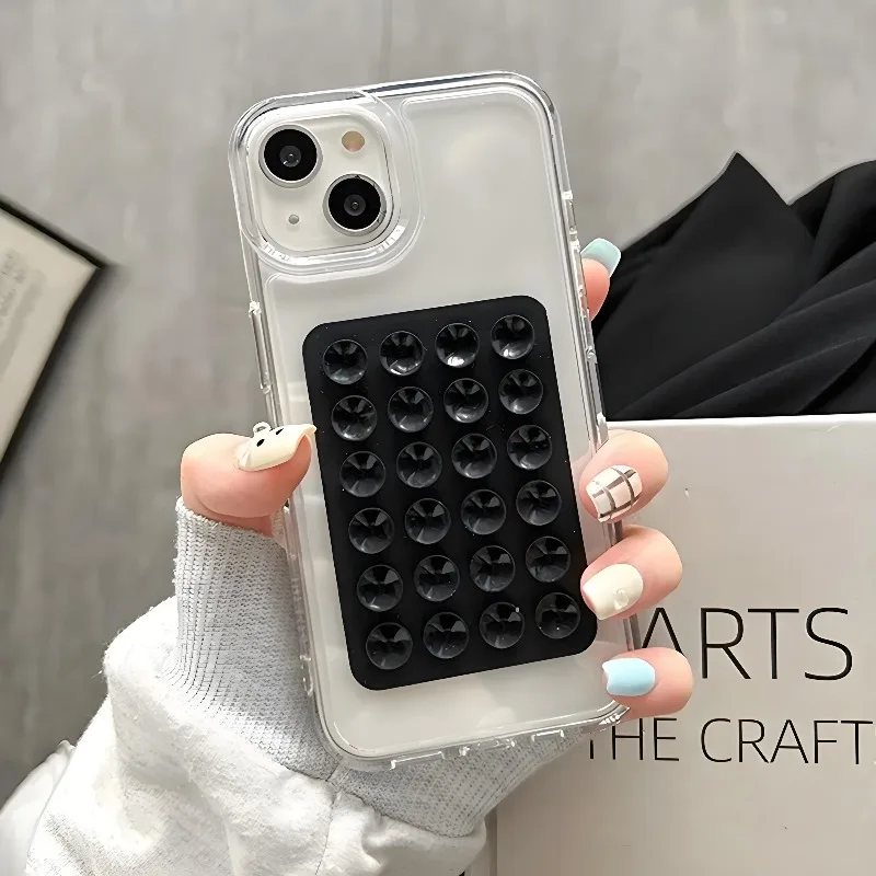 

Silicone Mobile Phone Fixing Suction Cup For Car Mounted Bracket Phone Case Universal Anti Slip Suction Cup