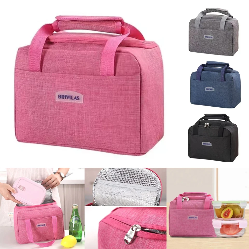 Borsa termica Bento borsa termica borsa termica da viaggio da campeggio impermeabile all\'aperto borsa da pranzo per la conservazione degli alimenti