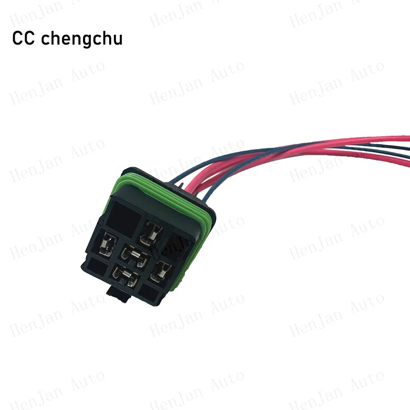 

Auto Fan Car Relay 5 Pin Automotive Waterproof Wiring Connector Plug Socket 12V 24V 40A 80A relay