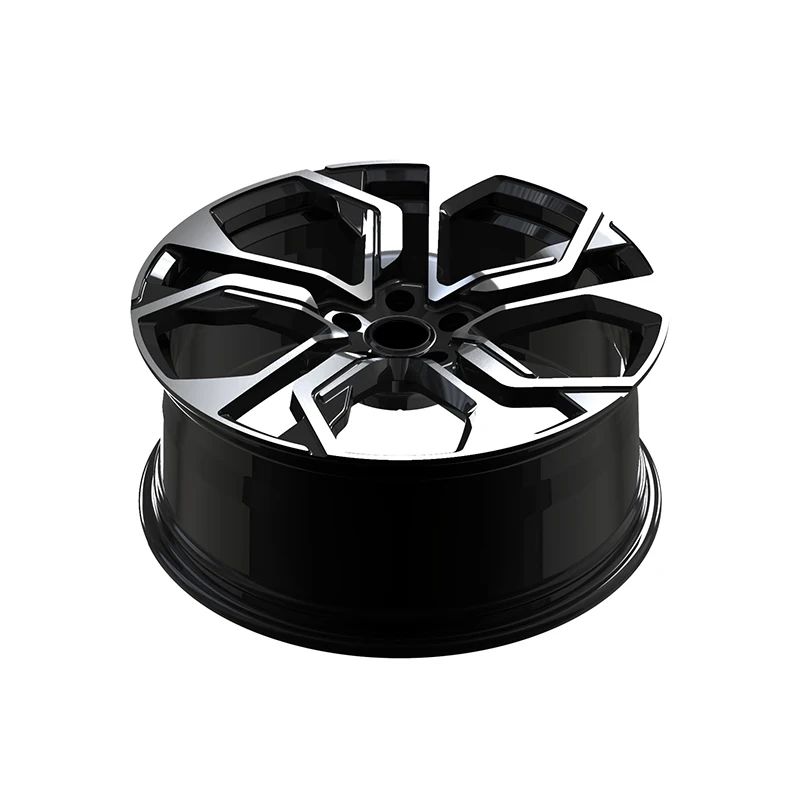 

Легкосплавные диски 5x120 PCD с черной проточенной лицевой поверхностью для электромобилей и легковых автомобилей на новых источниках энергии