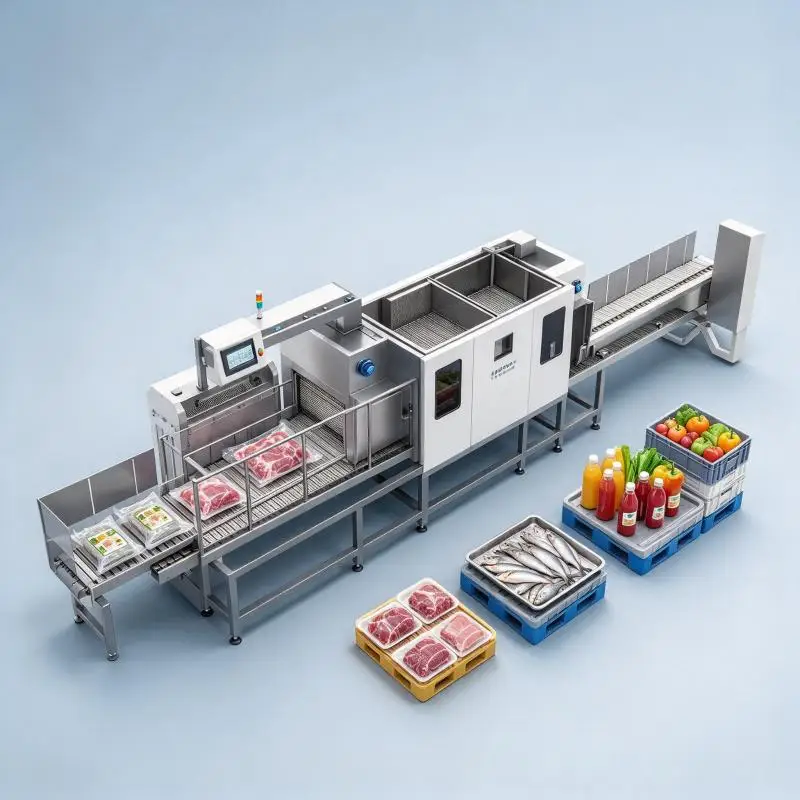 High Pressure Processing Sterilizer Equipment-300L/h Manufacturer for Meat& Processing