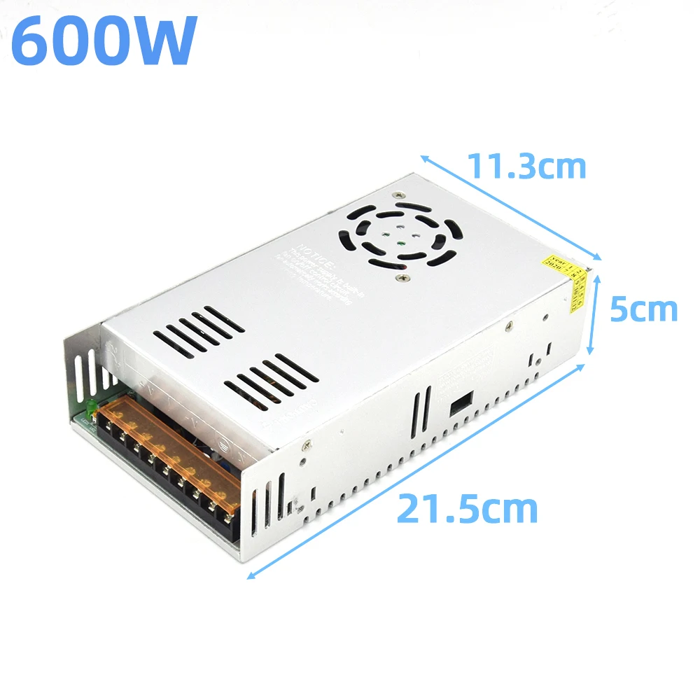 600W 1200W 2000W Power Supply  220V Ac To Dc 24V 12V 48V Smps Switching Power Supply Source Transformer Uninterruptibl