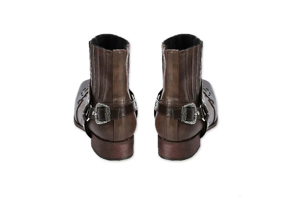 Man Cosplay Boots Shoes Hunter Wilds Halloween Carnival Party Shoes