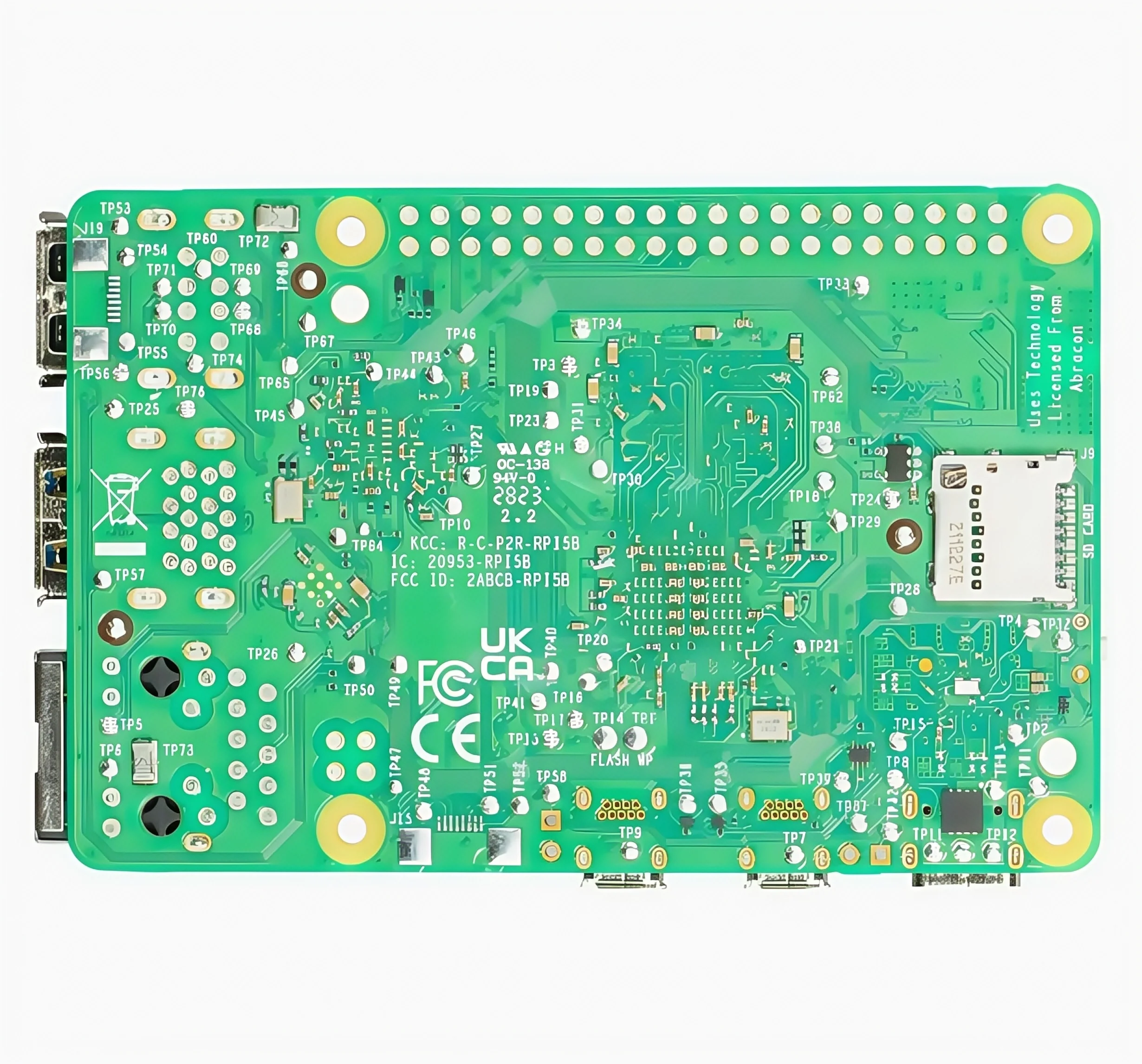 Carte de développement Ai Raspberry Pi 5 2g 4g 8g 16g