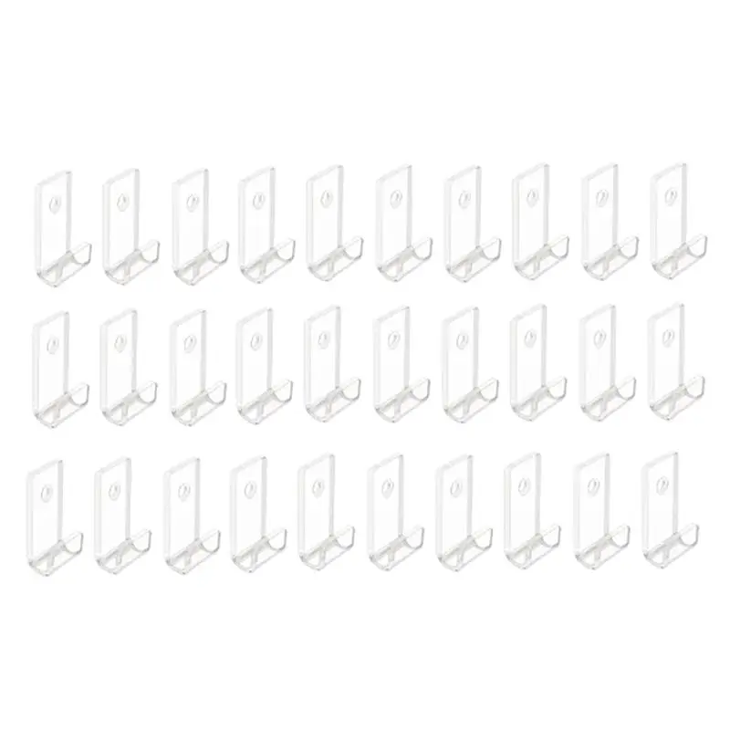 YANA50I 30Pcs Vinyl Record Display Shelf Wall Mount Wall Record Wall Display Stand For CD Display