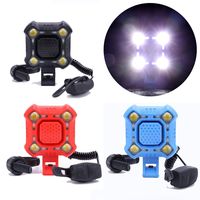 2 in 1 Bicycle Horn Light 140DB USB Rechargeable Bicycle Light Safety Riding Night Riding Bike Bells Electronic Bicycle