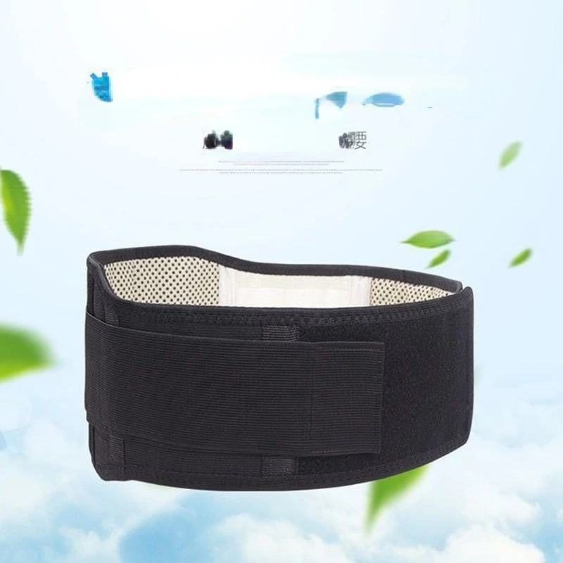 Tourmaline Waist Brace Support Belt Band Self Heating Lower Back Supports Magnetic Therapy Lumbar Waist Bandage Back Waist Belt