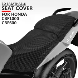 3D Breathable Seat Cover For Honda CBF600 CBF 600 N/S CBF600S CBF1000 2010 Motorcycle Anti-Slip Mesh Cushion Fabric Protector