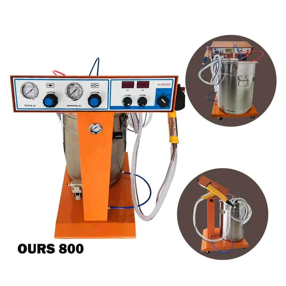 Low Price Electrostatic Powder Coating Machine for Sale (OURS800)