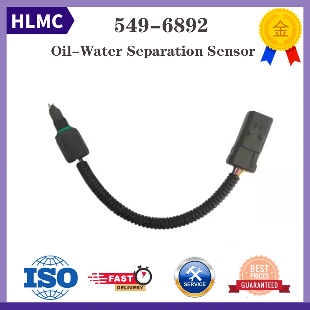 

Construction Machinery Parts 549-6892 549 6892 5496892 Oil-water Separation Sensor Excavator Level Sensor For E320GC