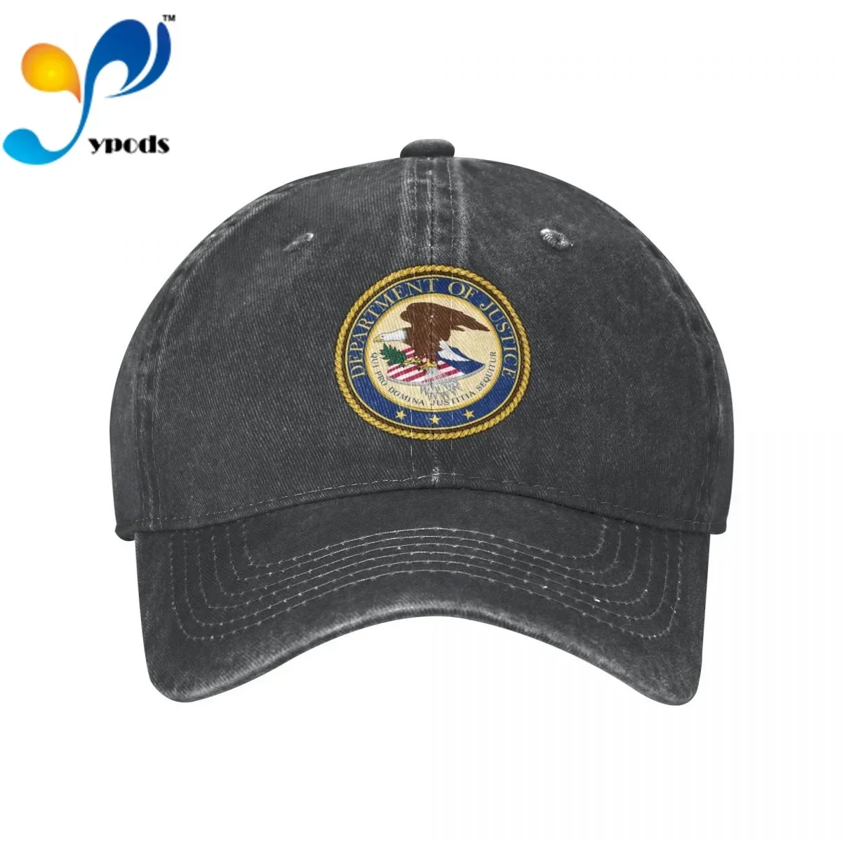 

Department Of Justice Unisex Baseball Cap Men Women Snapback Hat Dad Hat Summer Sun Cap for Men and Women Hats