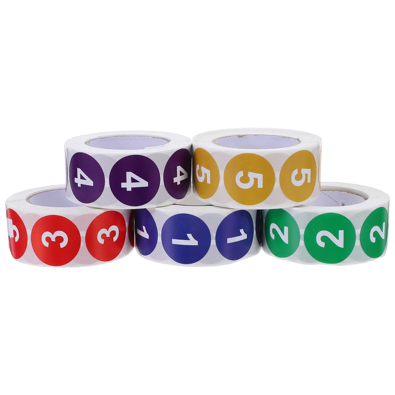 

Self-Adhesive Number Labels 0-9 Digit Stickers for Organizing Office Home Schooling Classroom Essential Labeling Supplies