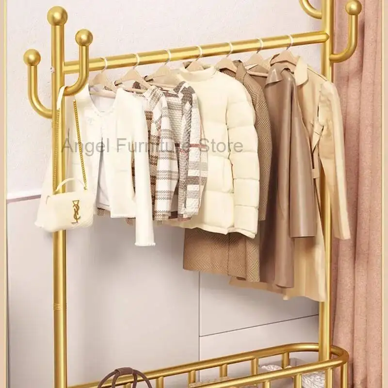 الحديثة تخزين معطف الرف بساطتها غرفة المعيشة المنزل الطابق معطف الرف خزانة Wieszaki Na Ubrania صالة جناح الأثاث #4