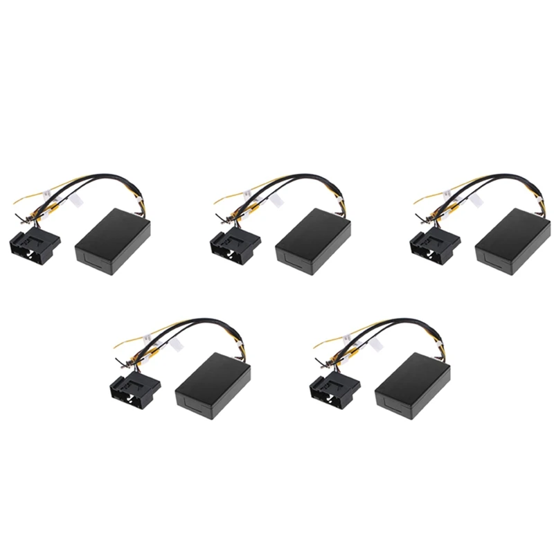 

5X RGB To (RCA) AV CVBS Signal Converter Decoder Box Adapter For Factory Rear View Camera Tiguan Golf 6 Passat CC