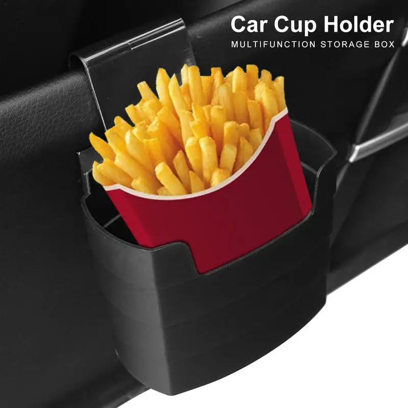 Car Cup Holder Storage Box Universal Car Storage Bucket Food Drink Cup Holder Key Phone Storage Box Organizer Car Accessories