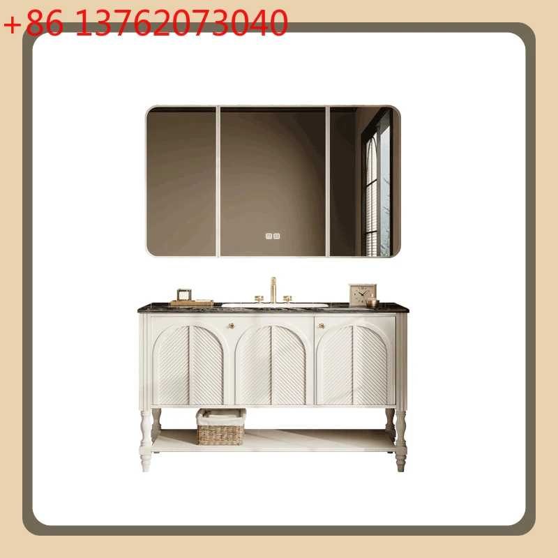 Mobile da bagno combinato lavabo WC lavabo integrato