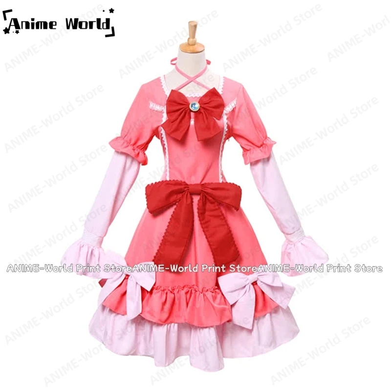 《Custom Size》Eromanga Sensei Elf Yamada Pink Dress Anime Cosplay Costumes Halloween Christmas