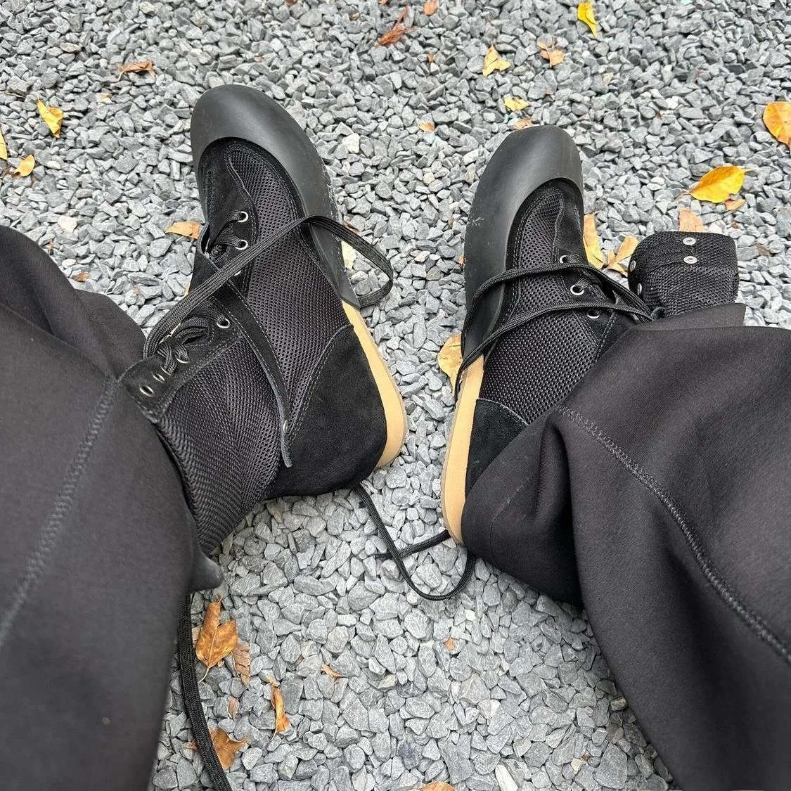 

Casual High-Top Boots Unisex Thick Bottom Heightening Boots British Style Versatile Motorcycle Boots Lace-Up Punching ...