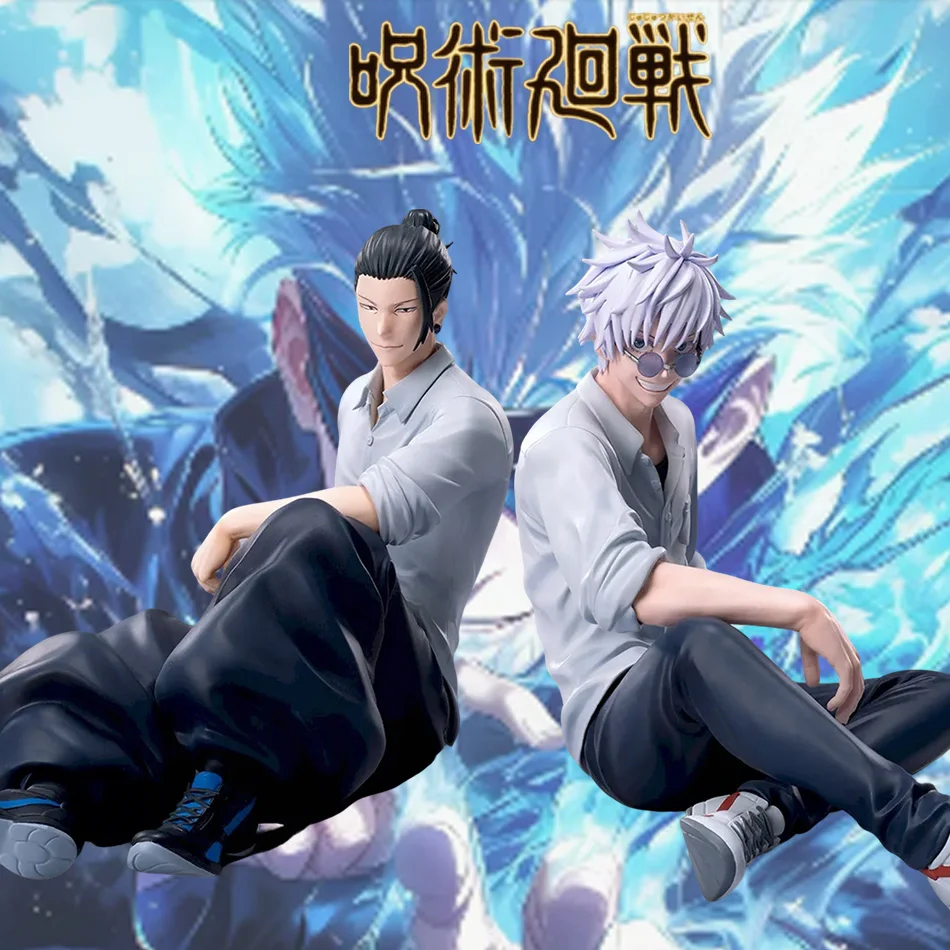 New Anime Jujutsu Kaisen Figure Gojo Satoru Statue PVC Collection Model Toys Children's Ornament Toy Christmas Gift