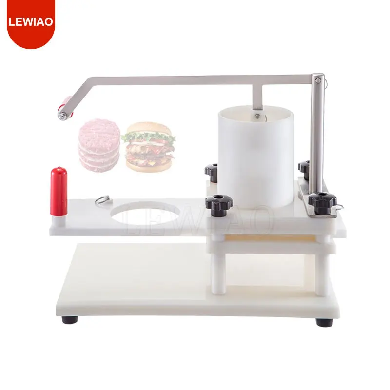 آلة تشكيل باتي همبرغر أوتوماتيكية آلة برجر لأداة صنع ضغط باتي للاستخدام المنزلي لمتجر الوجبات السريعة