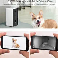 SUPREPET Automatic Pet Snack Projector Dog Camera Treat Dispenser Voice Intelligent Feeder Smart Cat Supplies Puppy Technology