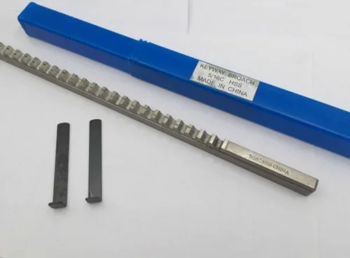 tipo C-push tipo Broach Cutter Involute Spline Cutting 16 Hss Tamanho Cnc