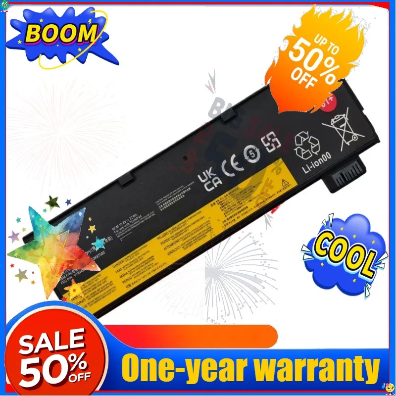 SWZY New 61+ T470-6C 01AV425 For Lenovo ThinkPad P51S 01AV490 T570 T580 A475 A485 TP25 4X50M08810 T470 T480