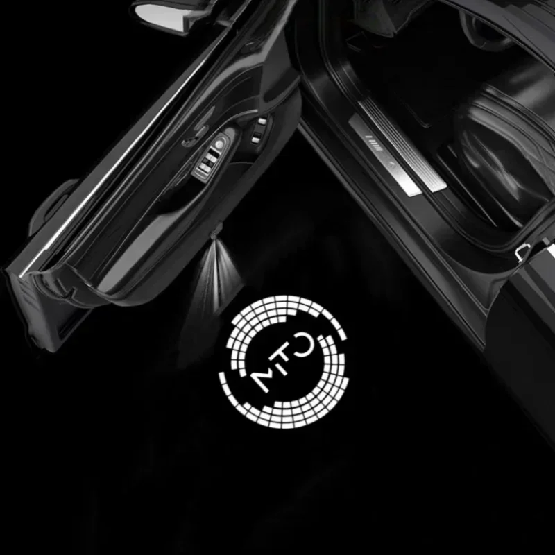 2Pcs Car Styling Auto Door LED Decoration Wireless Welcome Light Logo Projector for Alfa Romeo Giulia Stelvio Mito 2009 -- Now