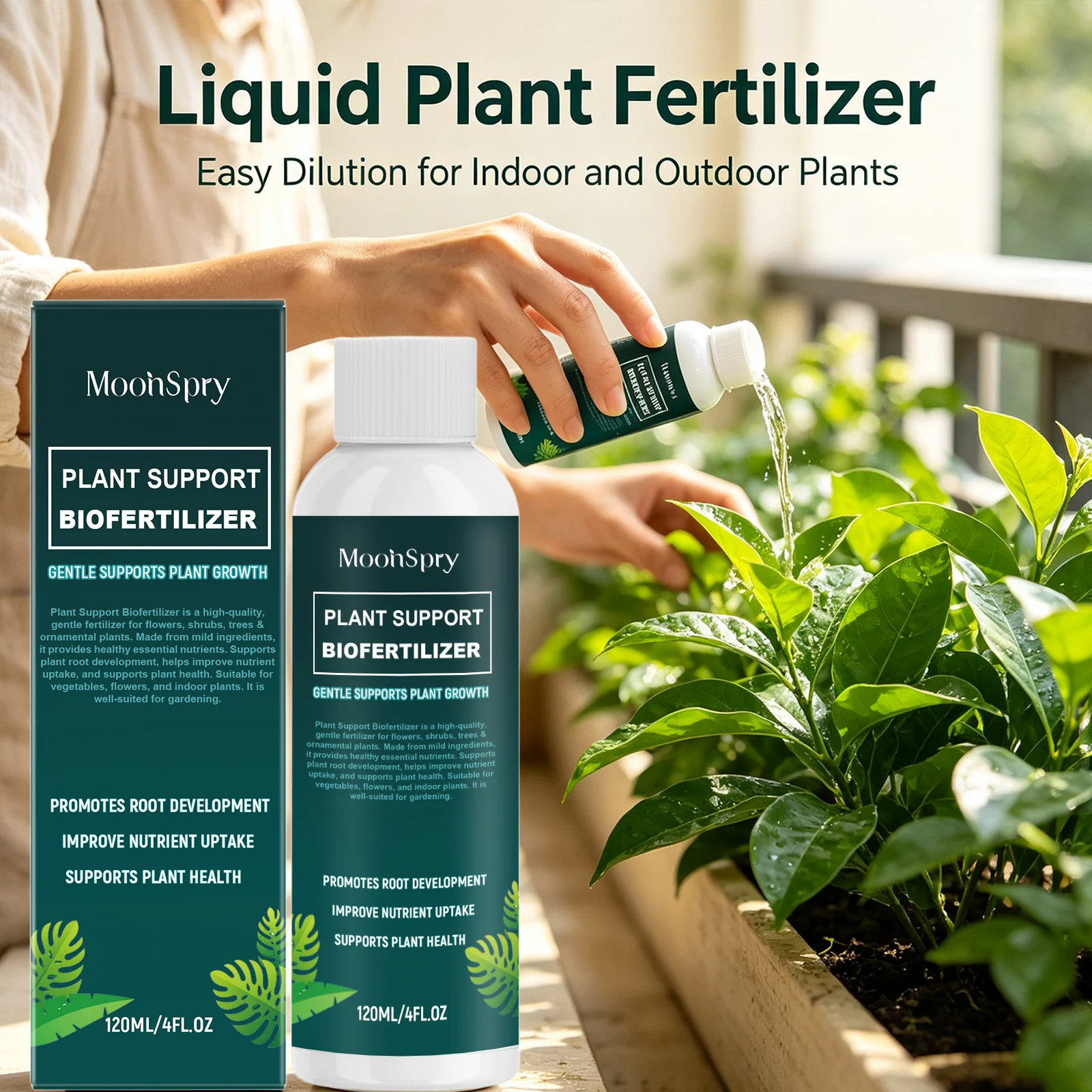 Plant Support Biofertilizer Promoting Roots Development Improving Nutrient Absorption Efficiency Concentrated Organic Fertilizer