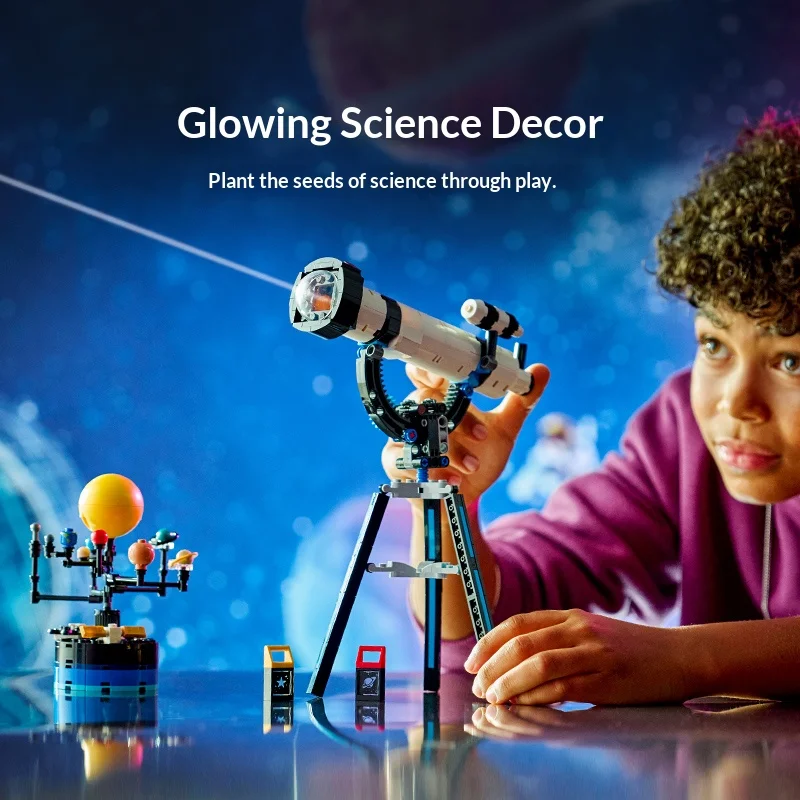 LEGO Building Blocks Assembly 31378 Space Exploration Telescope Boys and Girls Children's Toys Birthday Gifts