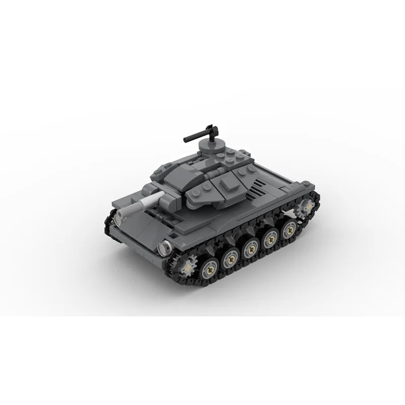 US military Battle Series T49 Light Tank Infantry Fighting Armoured Vehicle Model DIY Building Block Bricks Kids Birthday Gifts