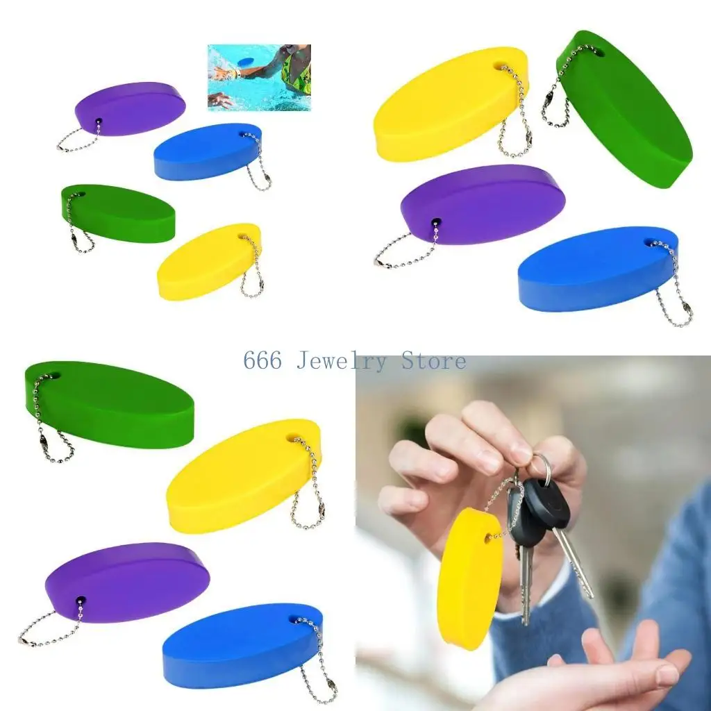 F2TD Floating Keyrings For Water Sports Enthusiasts Prevent Loss In Lakes Oceans Rivers PU Foam Construction