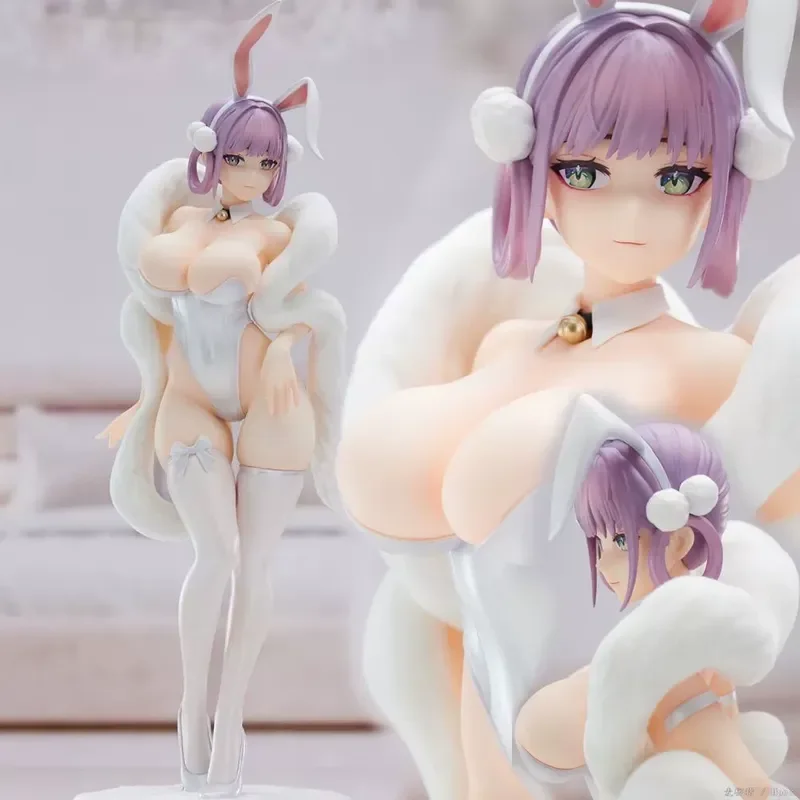 

Cz New High-Quality 29cm Anime Beautiful Girl Rabbit Girl Lume Handmade Model Living Room Bookcase Case Decoration Toy Gift Box