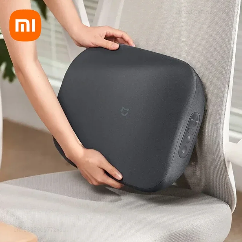 Xiaomi Mijia Smart Waist Massager Hot Compress Rubbing Kneading Shoulder Neck Relaxation Back Massager Can Mi Home APP Control