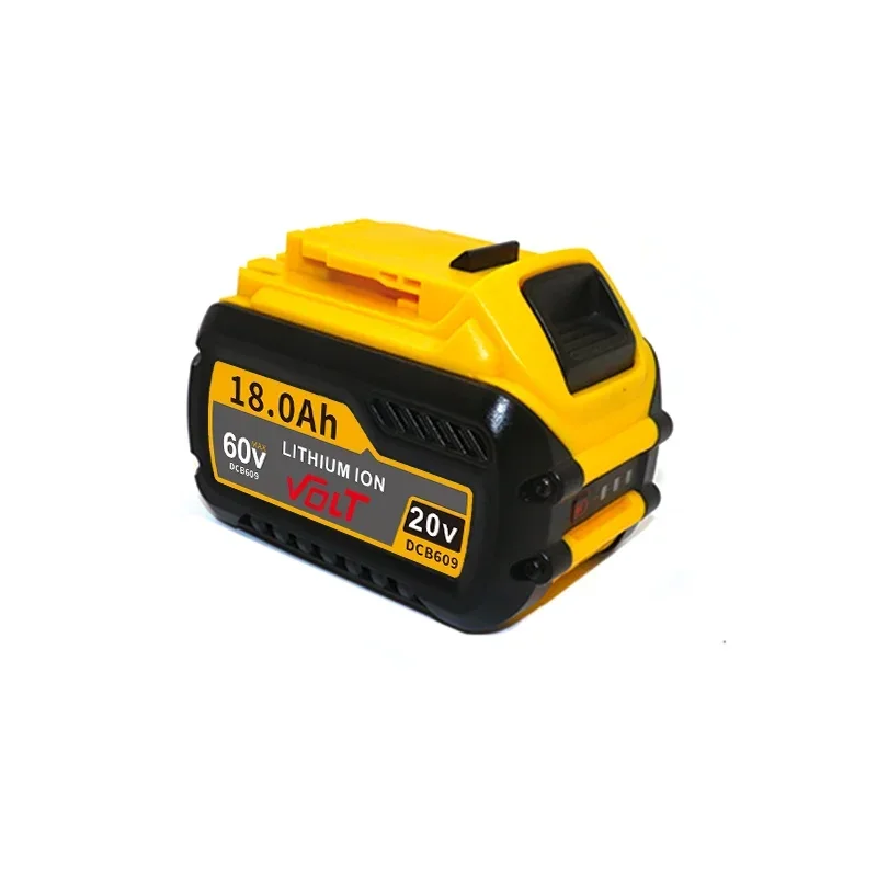 18Ah For DEWALT 20V/60V MAX Compatible DCB609 DCB547-XJ DCB200 DCB201 DCB609 DCB182,DCB204 Battery for Flexvolt 60v Max Battery