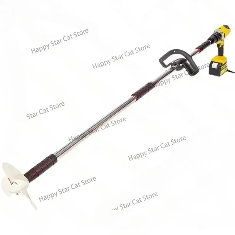 Handheld Electric Outboard Motor Aluminum Alloy Propeller Kayak Electric Drill Special Upgrade Pulping Machine