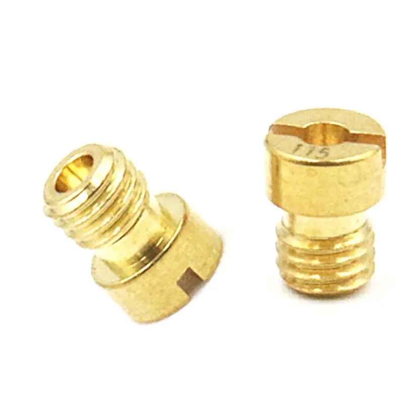 A48P-30Pcs Carburetor Main Jet For Scooter Bucket PE24/26/27/30 Halma CG-125 Nib Carburetor Main Injector Nozzle