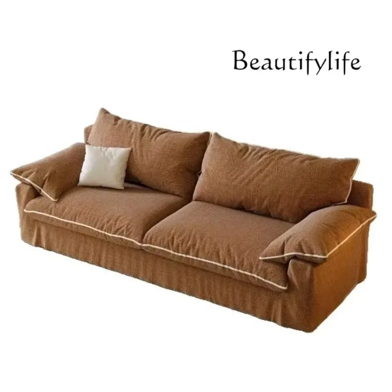 

Medieval style living room small apartment fabric sofa B & B hotel designer style high-end fashion