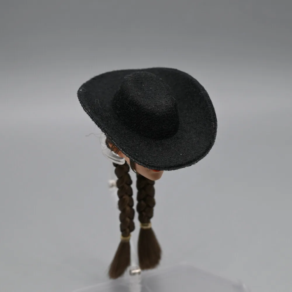 1/6 Scale Soldier Retro Western Cowboy Hat Model for 12'' Figure